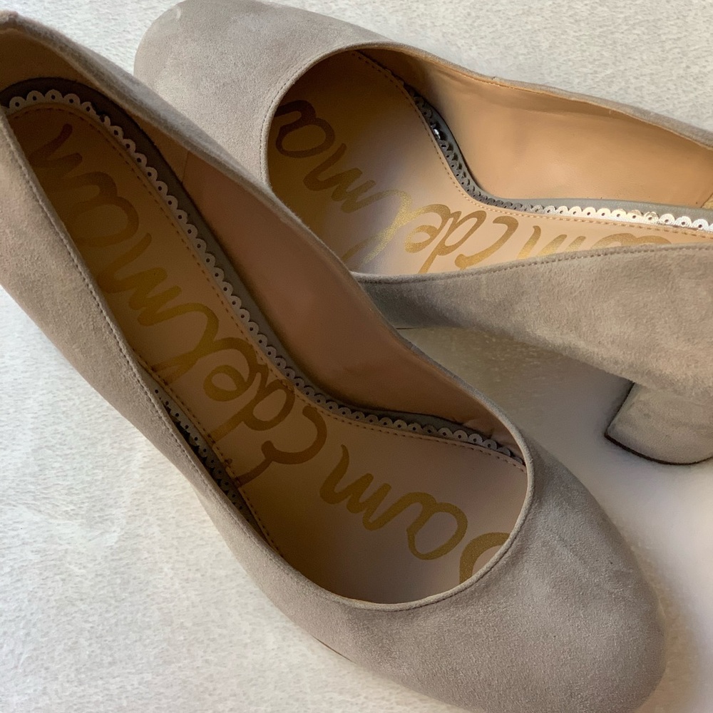 Sam Edelman Gray Suede Pumps / Size 9